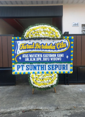 Papan Bunga Duka di Kotawaringin Timur